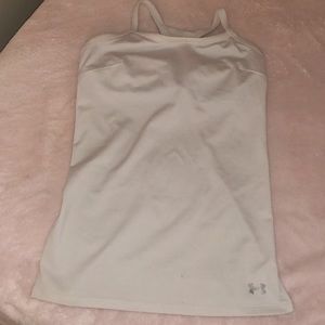 Under Armour Work-Out Top White